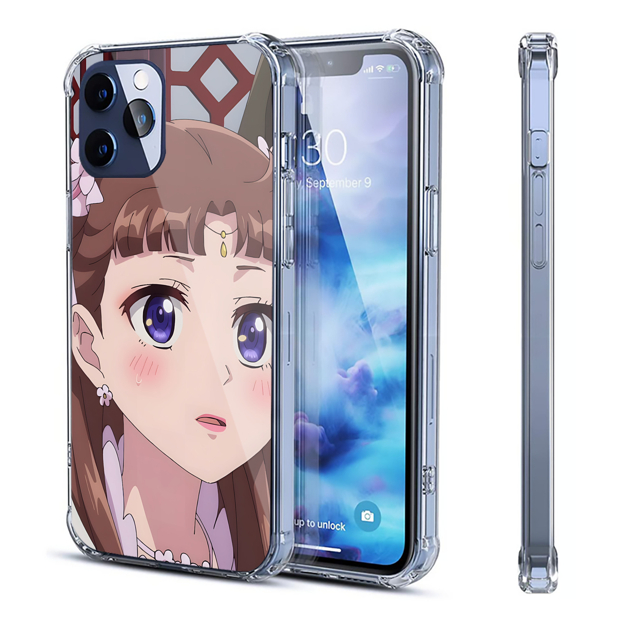 （画像用） 薬屋のひとりごと The Apothecary Diaries 【iPhone 12シリーズ対応】透明スマホケース（クリアソフトケース）